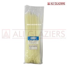 CABLE TIE PVC WHITE 4.6MM X 300MM