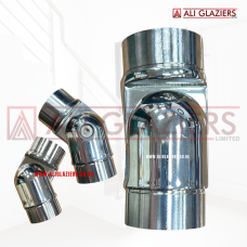 BALUSTRADE SLIP ON ADJUSTABLE ELBOW SS304