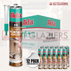 AKFIX 610 PU EXPRESS MONTAGE ADHESIVE SILICONE WHOLESALE 12 PACK
