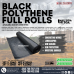 BLACK POLYTHENE ROLL 3FT X 20KG X 1000G