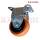 ORANGE CASTER WHEEL FIXED TYPE 3"