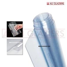 CLEAR PVC RIGID SHEET 8X4X1MM