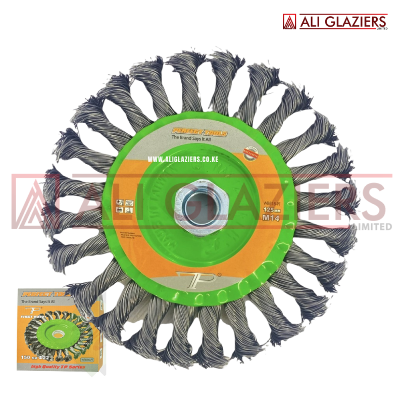 TWIST KNOTTED WIRE WHEEL 6 INCH