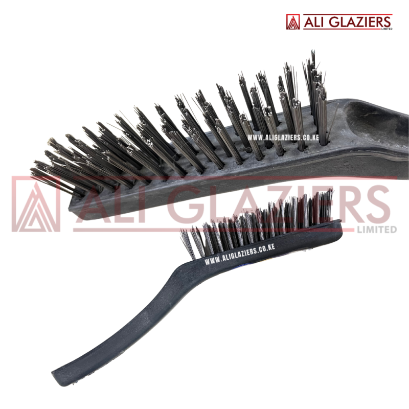 WIRE BRUSH - PLASTIC HANDLE