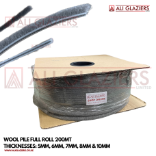 WOOL PILE ROLL 7MM X 200MTR