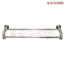 DOUBLE TOWEL BAR 60CM - ROUND RING