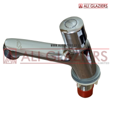 PILLAR PUSH TAP SINGLE HOLE