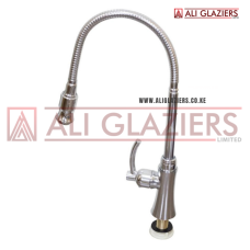 LONG NECK FLEXIBLE KITCHEN PILLAR TAP