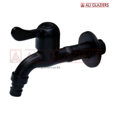 LONG EXTENDED BIB TAP 10CM SS304 - BLACK