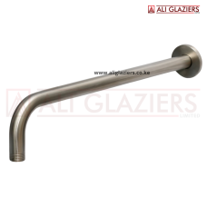 ROUND SHOWER ARM 40CM MATT SS304