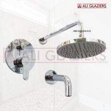CONCEALED 4 WAY SHOWER MIXER WITH TAP + HEAD