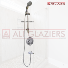 CONCEALED 3 WAY BRASS SHOWER MIXER SET
