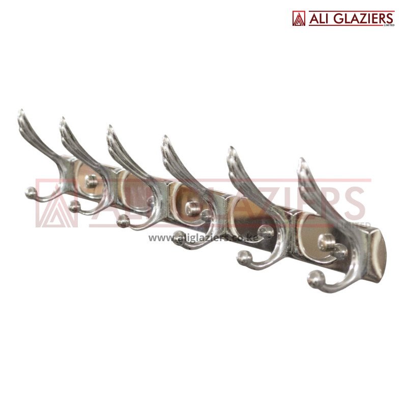6 HOOK DOUBLE SIDED - MIRROR FINISH
