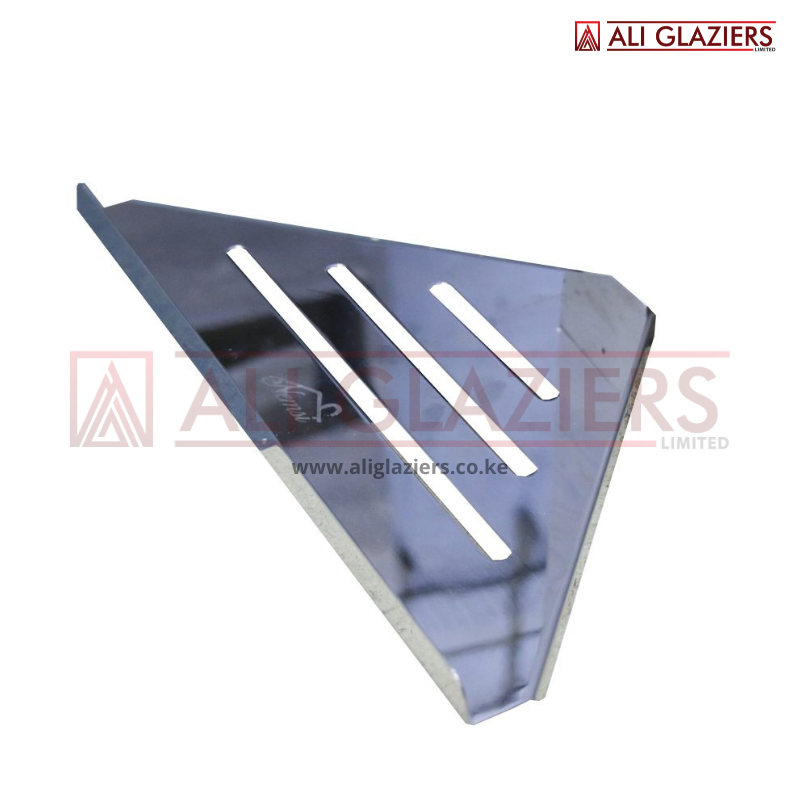 CORNER SOAP HOLDER - SS304 SILVER