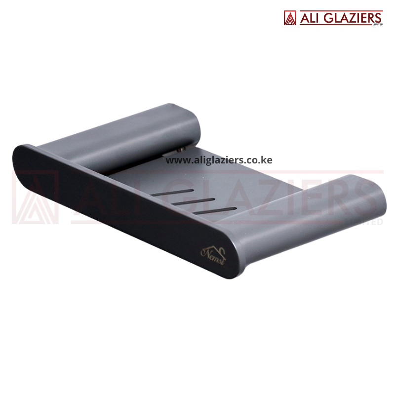 PREMIUM GUN GREY SOAP HOLDER