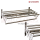 PREMIUM ADJUSTABLE 5 TIER TOWEL RACK SS304 - MIRROR