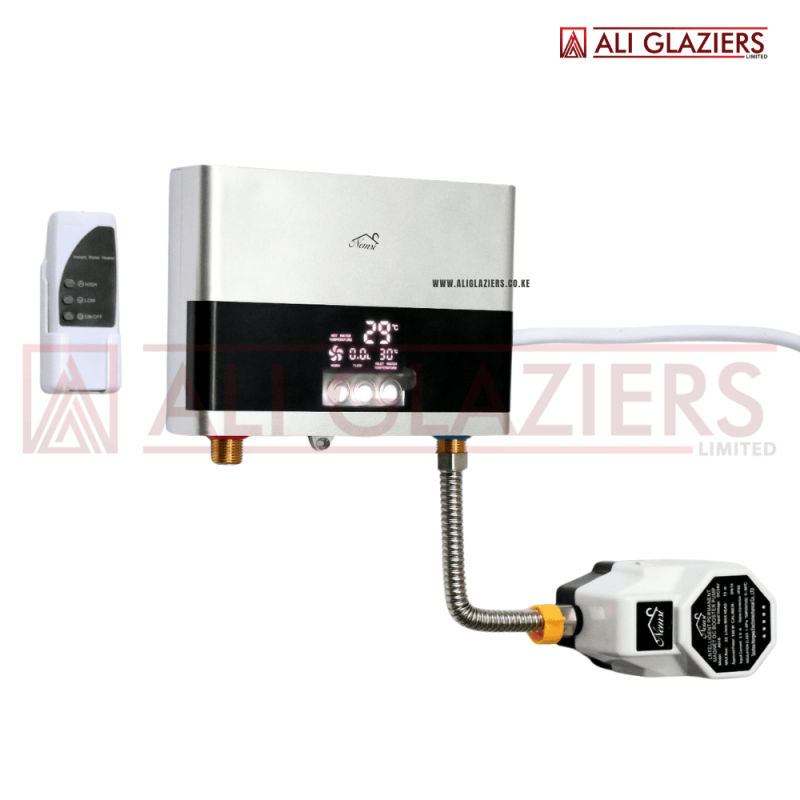 DIGITAL SHOWER HEATER WITH LUXURY BOOSTER PUMP