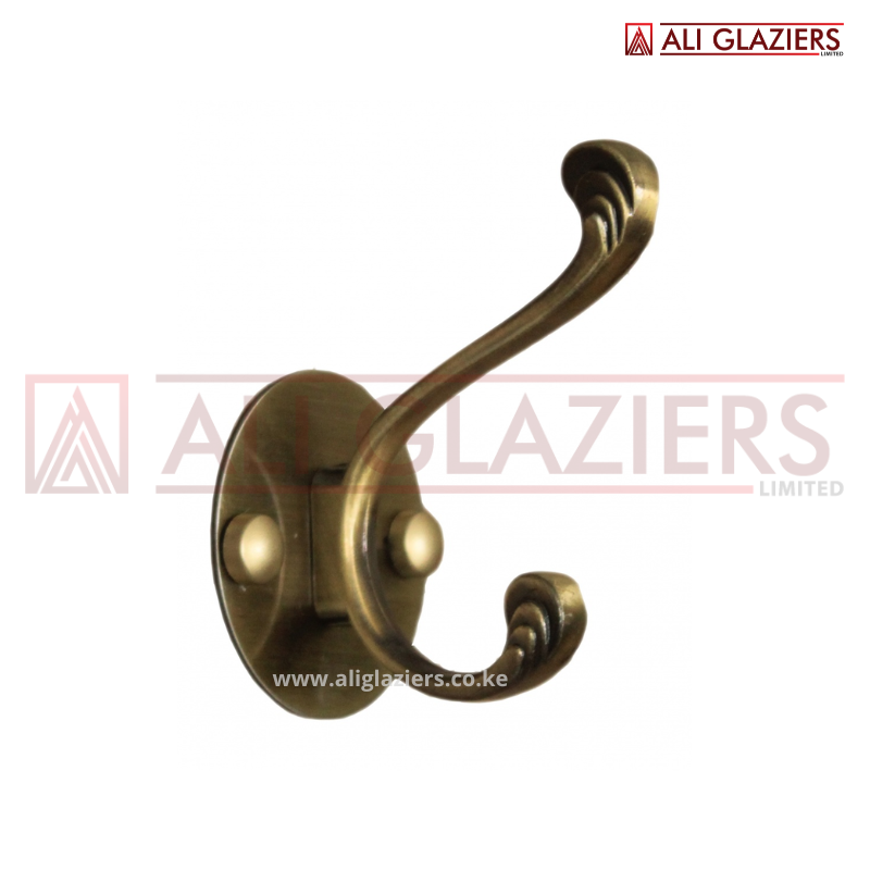 SINGLE HOOK DOUBLE ANTIQUE COPPER