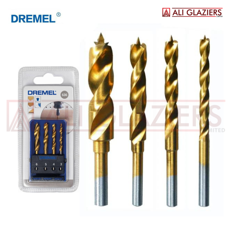 DREMEL 636 WOOD DRILL BITS 4PC SET