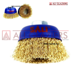 CRIMPED WIRE CUP BRUSH 4"