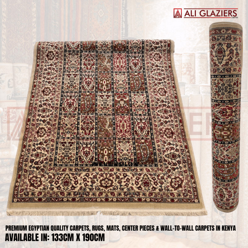 EGYPTIAN TRADITIONAL CARPET 133CM X 190CM
