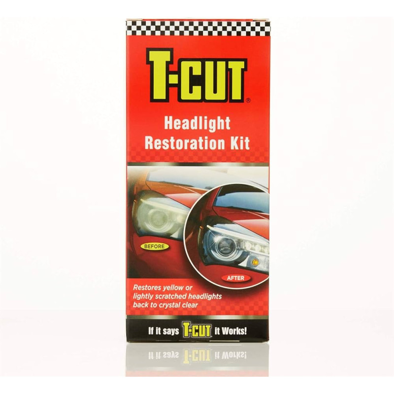 T-CUT HEADLIGHT RESTORER KIT T-CUT HEADLIGHT RESTORER KIT