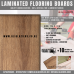 LAMINATED FLOORING BOARD AC4 GRADE PER SQM