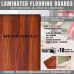 LAMINATED FLOORING BOARD AC4 GRADE PER SQM