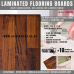 LAMINATED FLOORING BOARD AC4 GRADE PER SQM