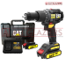 CAT DX12 18V BRUSHLESS HAMMER DRILL KIT