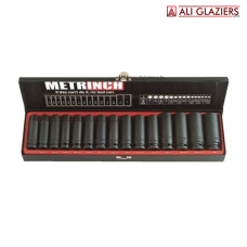 METRINCH DEEP WALL IMPACT SOCKET SET 15PCS