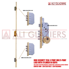TESA 3 POINT MULTI-POINT LOCK WITH CYLINDER SS