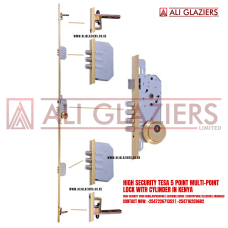 TESA 5 POINT MULTI-POINT LOCK WITH CYLINDER SS