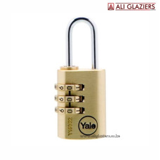 YALE COMBINATION PADLOCK 22MM