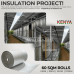 HEAVY DUTY 2MM ROOF INSULATION ROLL 60SQM 