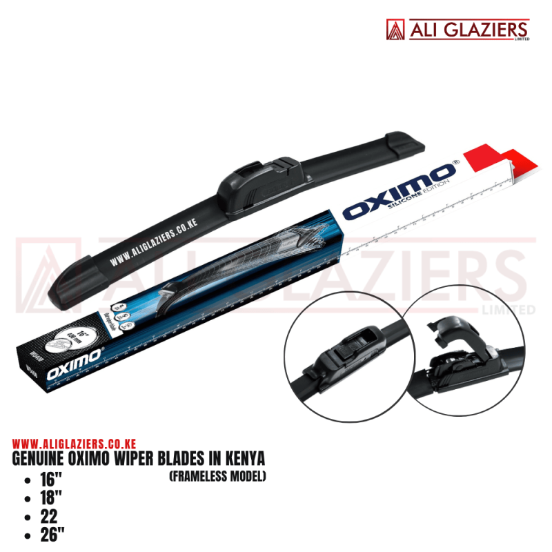 OXIMO U-TYPE FRAMELESS WIPER BLADE 26"