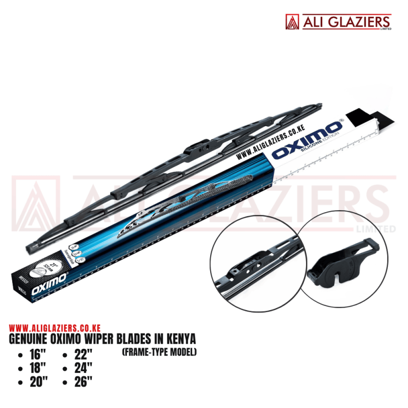 OXIMO FRAME TYPE WIPER BLADE 16"
