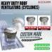 ROOF VENTILATOR CYCLONE 500MM