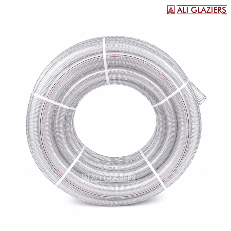 CLEAR SUCTION HOSE PIPE 2 INCH WITH STEEL WIRE