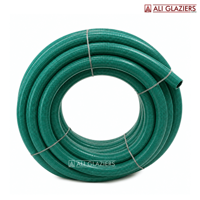 GREEN SUCTION HOSE PIPE 2 INCH WITH STEEL WIRE