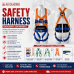 COMFORT SAFETY HARNESS - SINGLE HOOK COMFORT SAFETY HARNESS - SINGLE HOOK