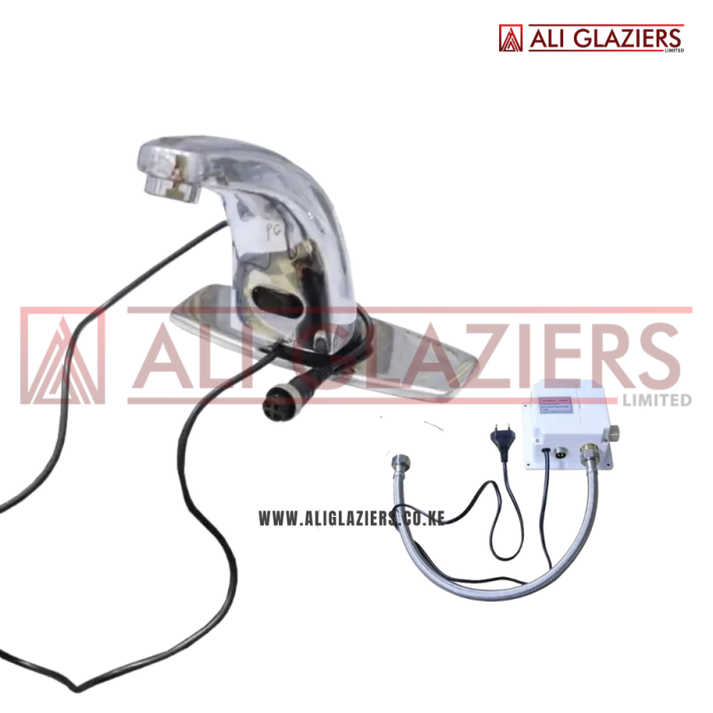 BRASS BASIN SENSOR TAP - SILVER