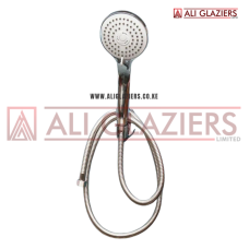 ADJUSTABLE HAND SHOWER 120MM WITH 1.5MT HOSE & HOLDER
