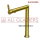 HIGH NECK KITCHEN PILLAR MIXER GOLD