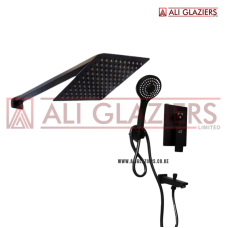 4 WAY CONCEALED SHOWER SET BLACK