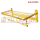 ALUMINIUM CHAMPAGNE TOWEL SHELF 60CM