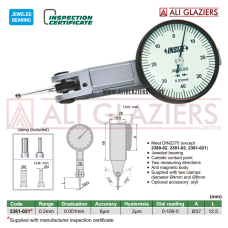 INSIZE DIAL TEST INDICATOR 0.2MM