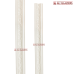PU CORNICE WHITE 2.4 METER - 105MM