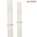 PU CORNICE WHITE 2.4 METER - 97MM