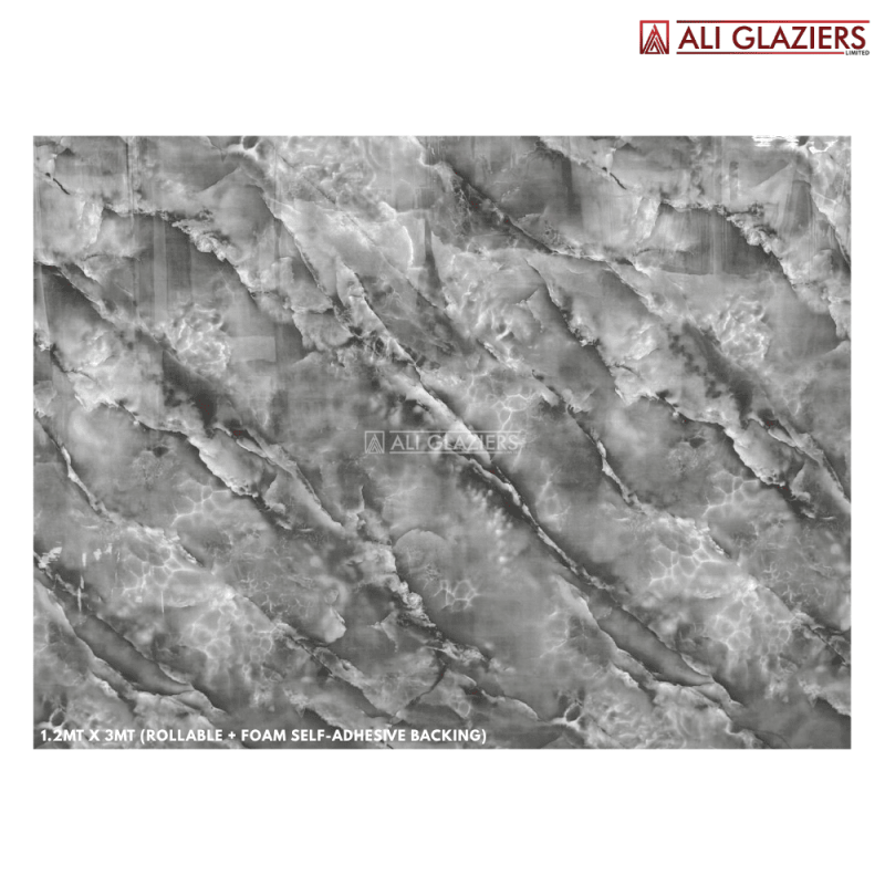 3MM ROLLABLE MARBLE SHEETS WITH SELF-ADHESIVE FOAM BACKING - AGL022